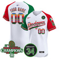 MLB Mexico 2024 World Series Champions Vapor Premier Elite Jersey V2