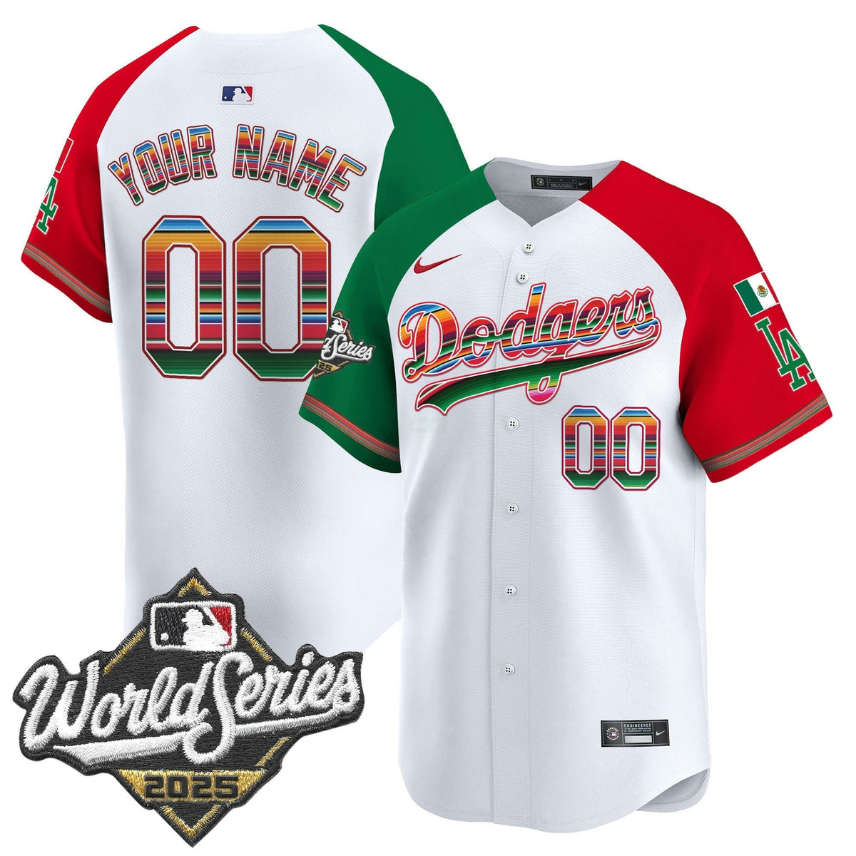MLB Mexico 2025 World Series Vapor Premier Limited Jersey