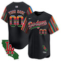 MLB Los Angeles Dodgers Mexico California Patch Vapor Premier Limited Jersey V5