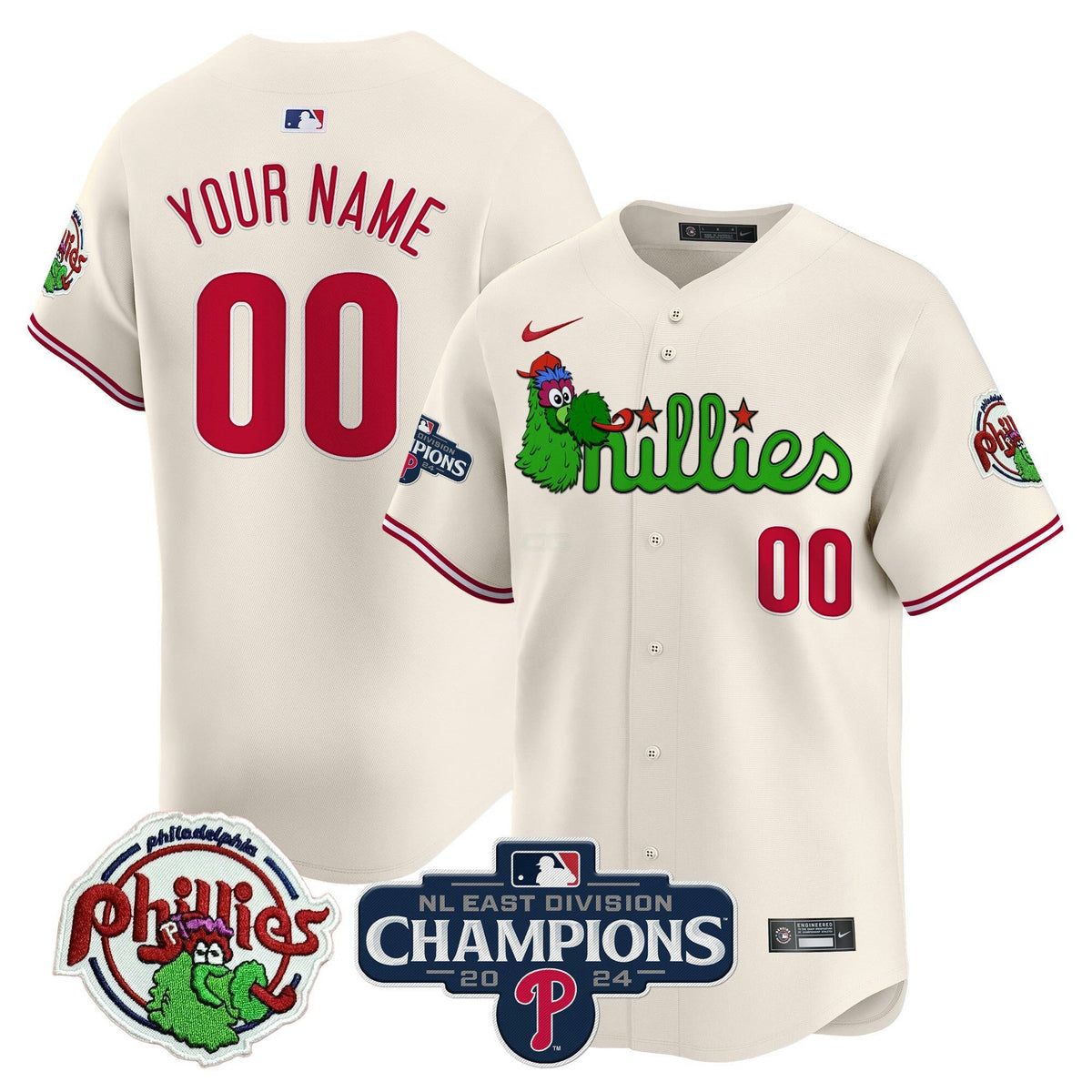 MLB Phanatic 2024 NL East Division Champions Vapor Premier Limited Jersey V2