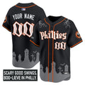 MLB Philadelphia ‘Halloween Spooky Edition’ Premier Limited Jersey – Stitched