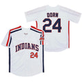 MLB Roger Dorn Indians Jersey (Ships in 3–6 Weeks) - White