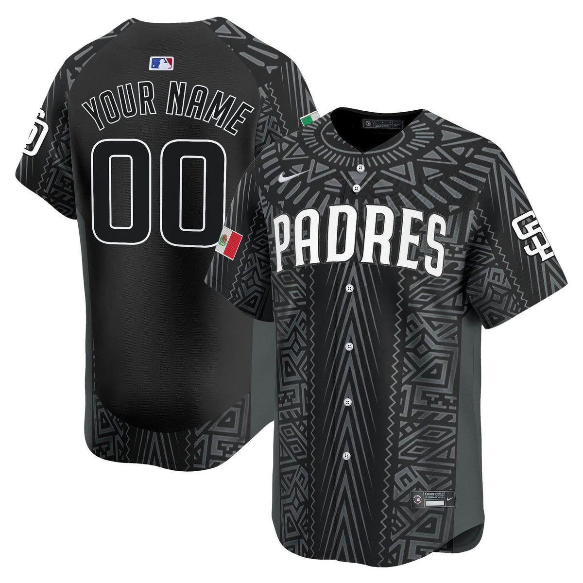 MLB San Diego 2025 Mexican Heritage Vapor Premier Limited Jersey – Stitched
