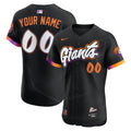 MLB San Francisco 2025 City Connect Vapor Premier Elite Jersey - Black