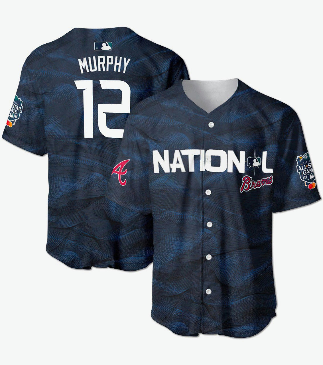 MLB Sean Murphy Atlanta All-Star Jersey - Navy Blue