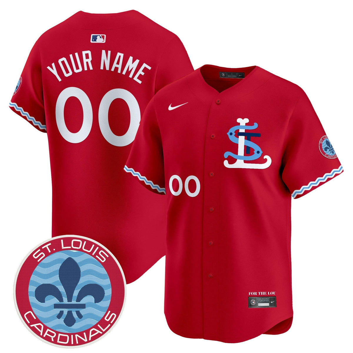 MLB St. Louis City Connect Vapor Premier Limited Jersey - Custom