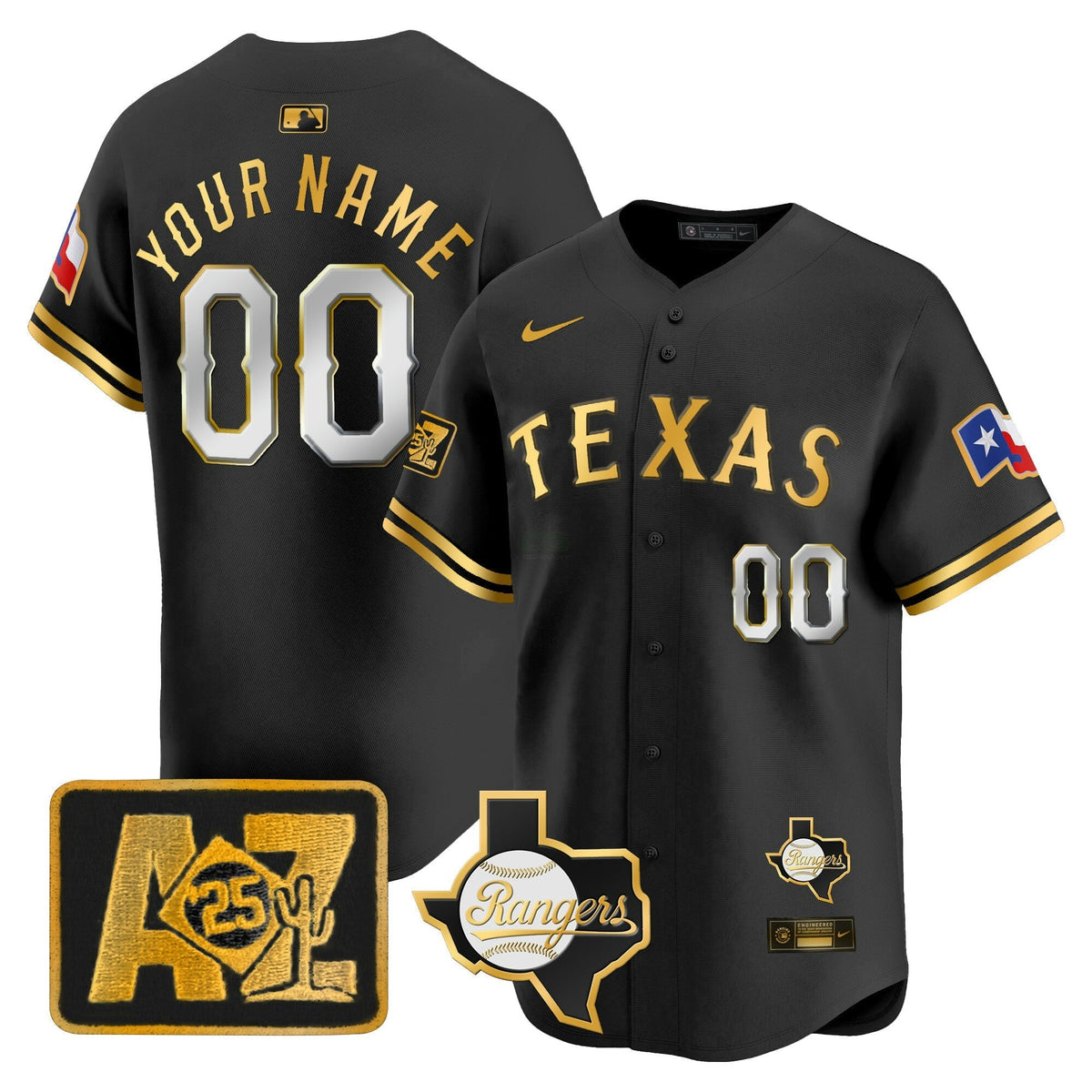 MLB Texas 2025 Spring Training Patch Vapor Premier Limited Jersey