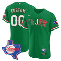 MLB Texas Special Mexico Texas State Patch Jersey