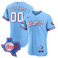 MLB Texas Texas State Patch Jersey