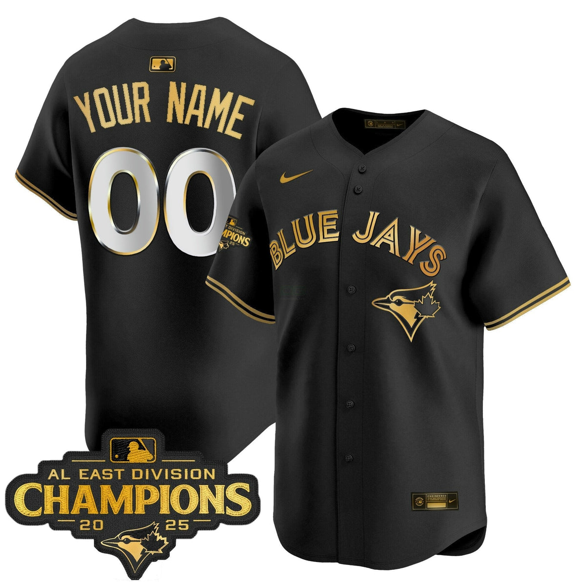 MLB Toronto 2025 AL East Division Champions Vapor Premier Limited Jersey