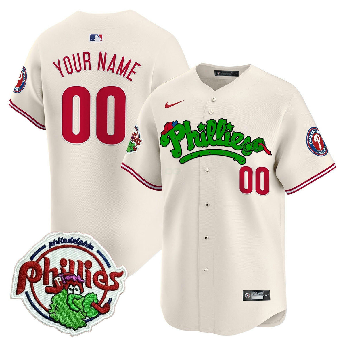 MLB Unisex Phanatic Patch Vapor Premier Limited Jersey V2 - Custom