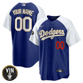 MLB Vin Scully Patch Cool Base Jersey