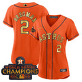 MLB Women’s 2023 Champions Orange Gold Jersey - Orange Gold