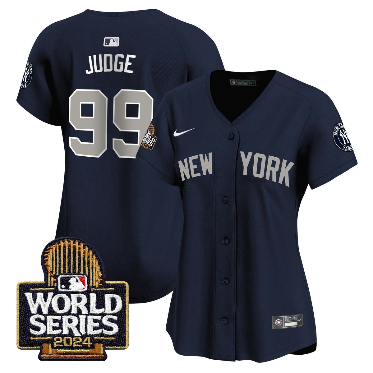 MLB New York Yankees Women’s 2024 World Series Vapor Premier Limited Jersey