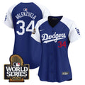 MLB Los Angeles Dodgers Women’s 2024 World Series Vapor Premier Limited Jersey
