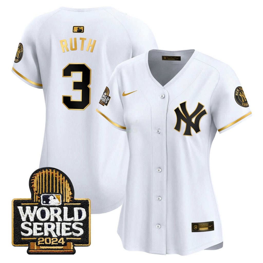 MLB New York Yankees Women’s 2024 World Series Vapor Premier Limited Jersey