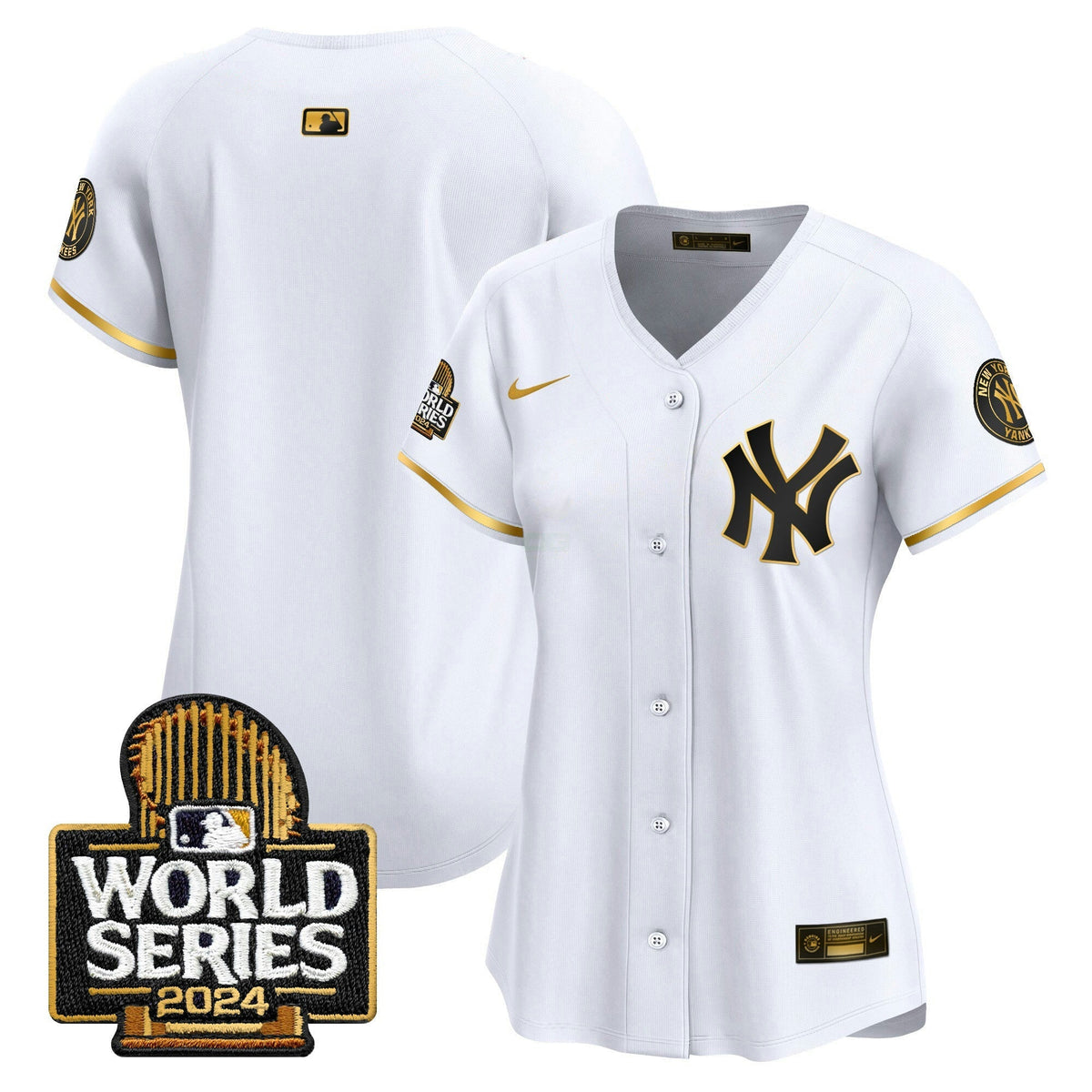 MLB New York Yankees Women’s 2024 World Series Vapor Premier Limited Jersey