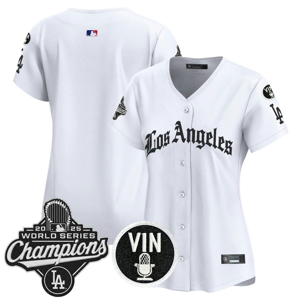 MLB Women’s 2025 World Series Champions Vapor Premier Limited Jersey – LA Gothic Edition