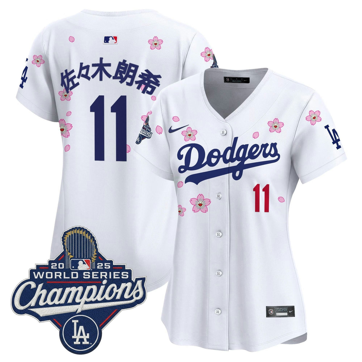 MLB Women’s 2025 World Series Champions x Tokyo Series Vapor Premier Limited Jersey – Stitched