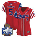 MLB Los Angeles Dodgers Women’s American Style 2024 World Series Vapor Premier Limited Jersey