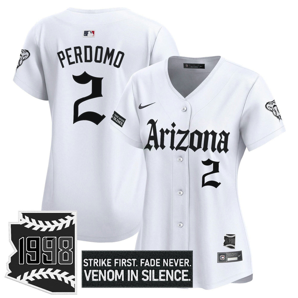 MLB Women’s Arizona ‘Gothic Desert Fang Edition’ Vapor Premier Limited Jersey
