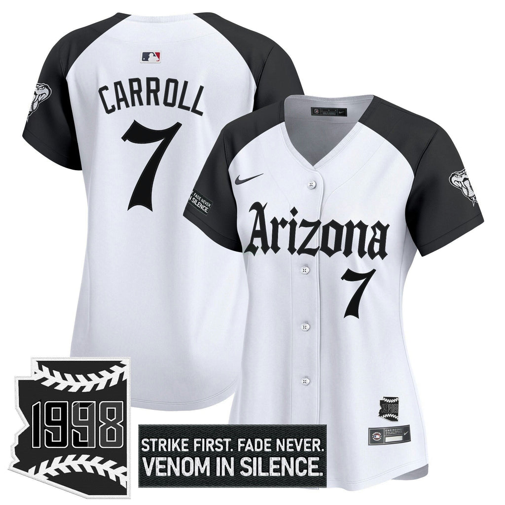 MLB Women’s Arizona ‘Gothic Desert Fang Edition’ Vapor Premier Limited Jersey