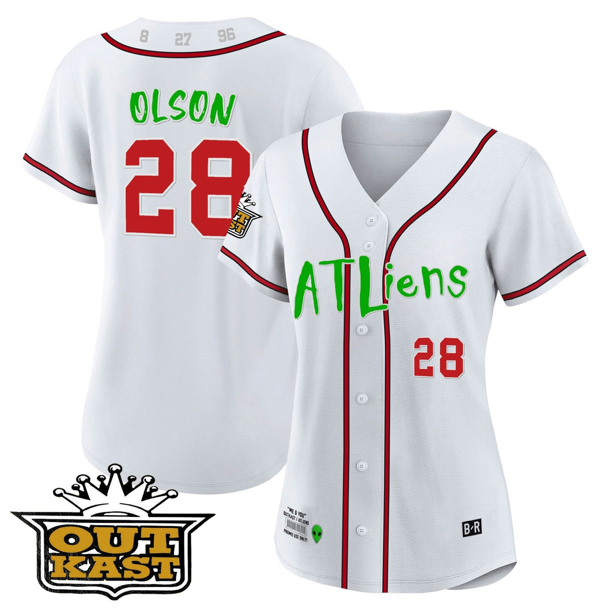 MLB Women’s Atlanta Atliens Jersey