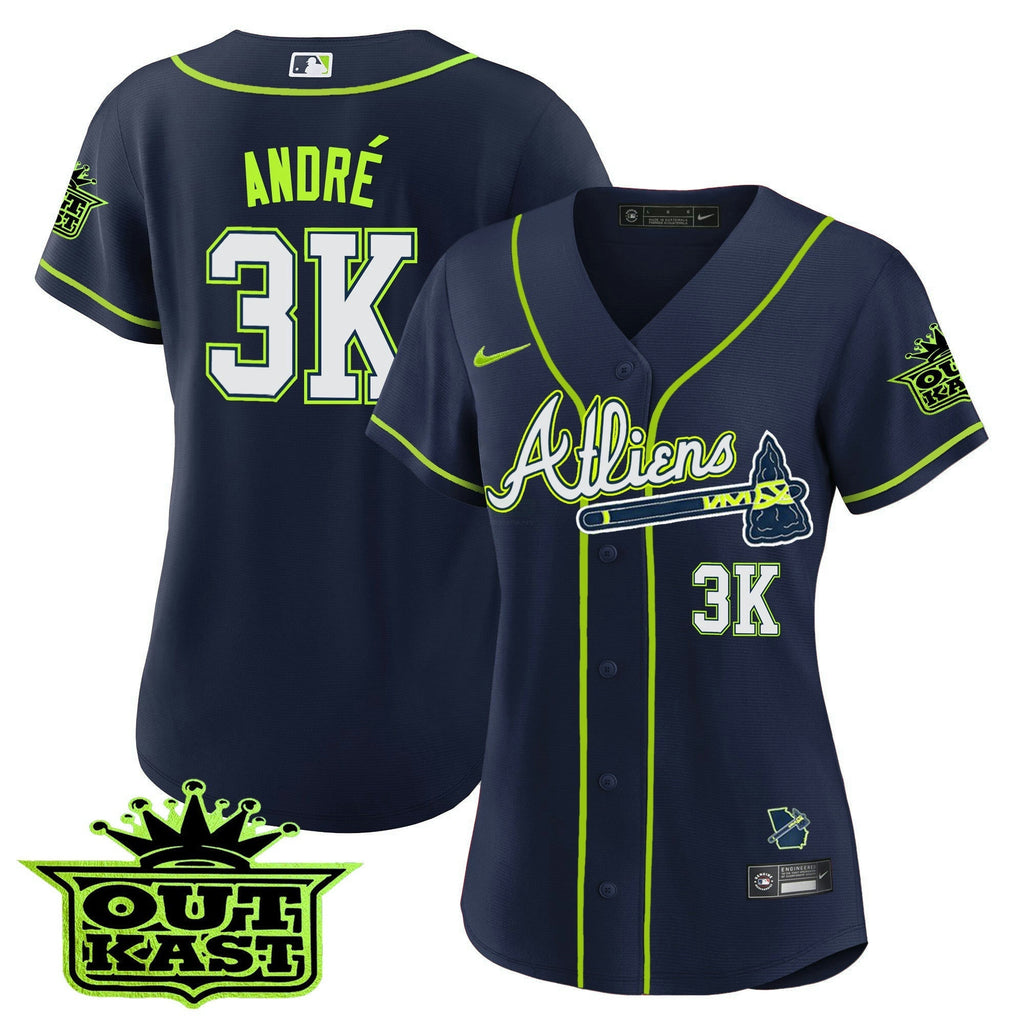 MLB Women’s Atlanta Atliens Jersey V2