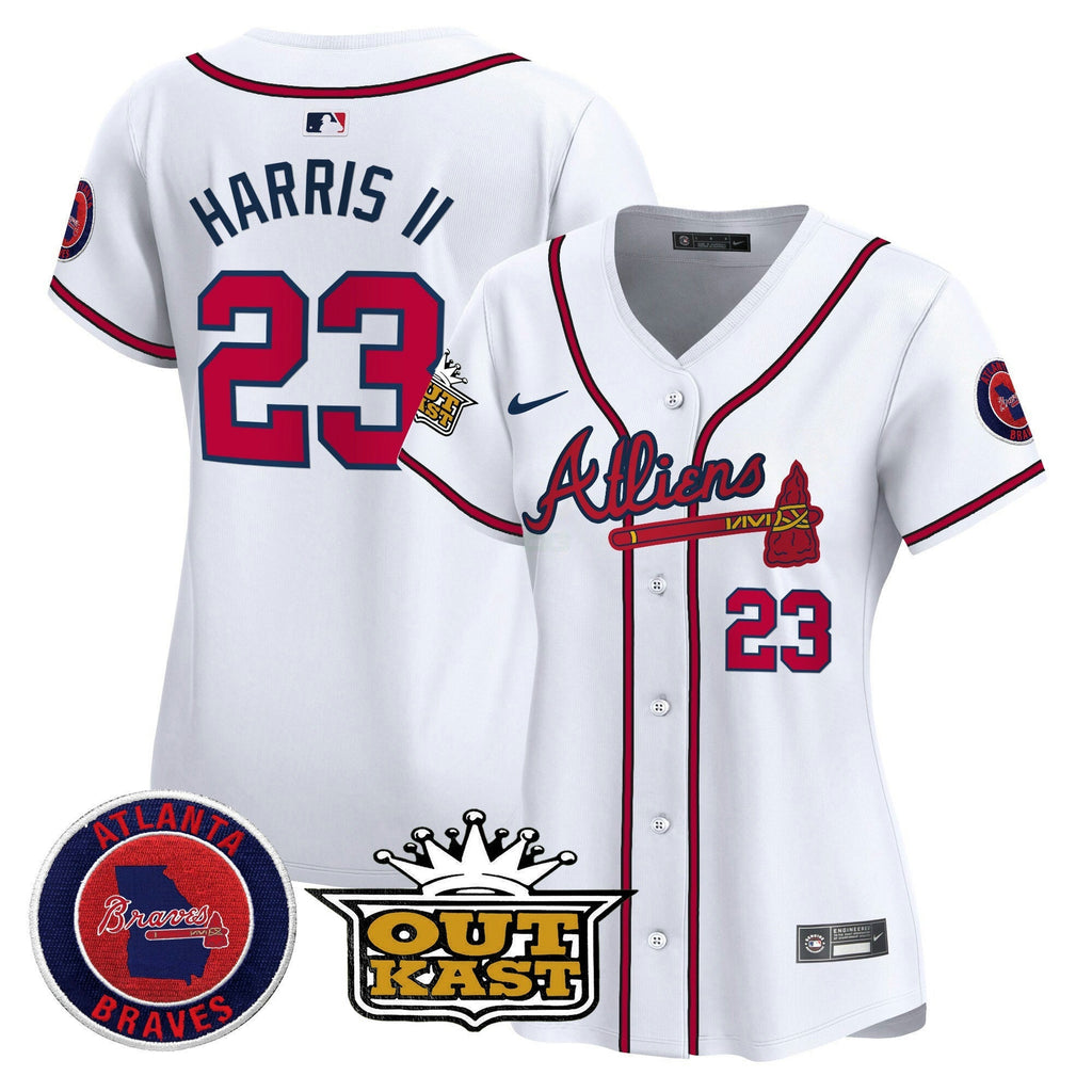 MLB Women’s Atlanta Atliens Vapor Premier Limited Jersey