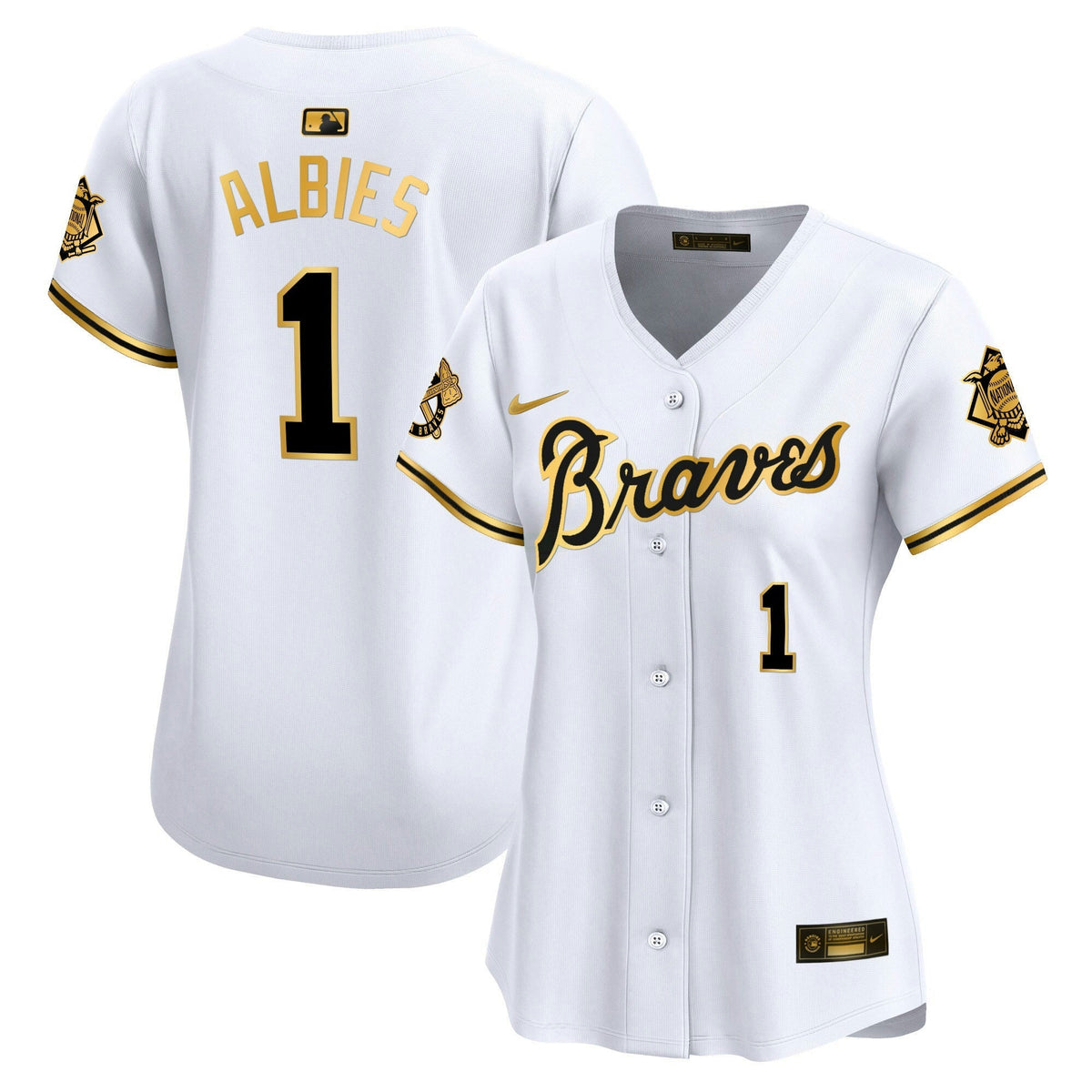 MLB Women’s Atlanta Peaches n’ Creme Vapor Premier Limited Jersey