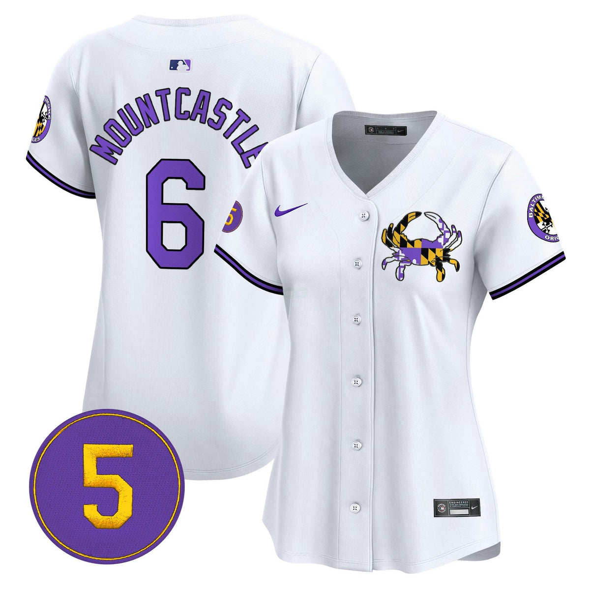 MLB Women’s Baltimore Purple Vapor Premier Limited Jersey