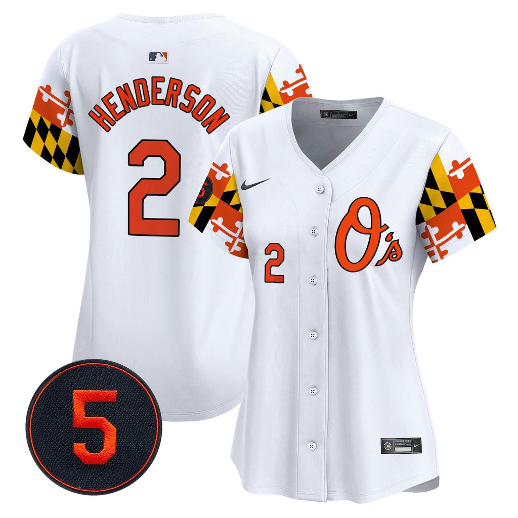 MLB Women’s Baltimore Robinson Patch Vapor Premier Limited Jersey V5
