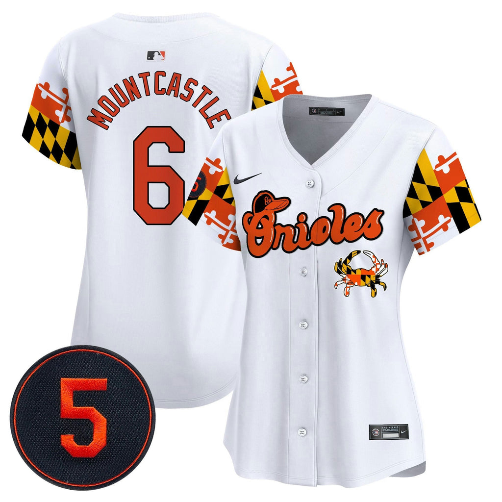 MLB Women’s Baltimore Robinson Patch Vapor Premier Limited Jersey V7