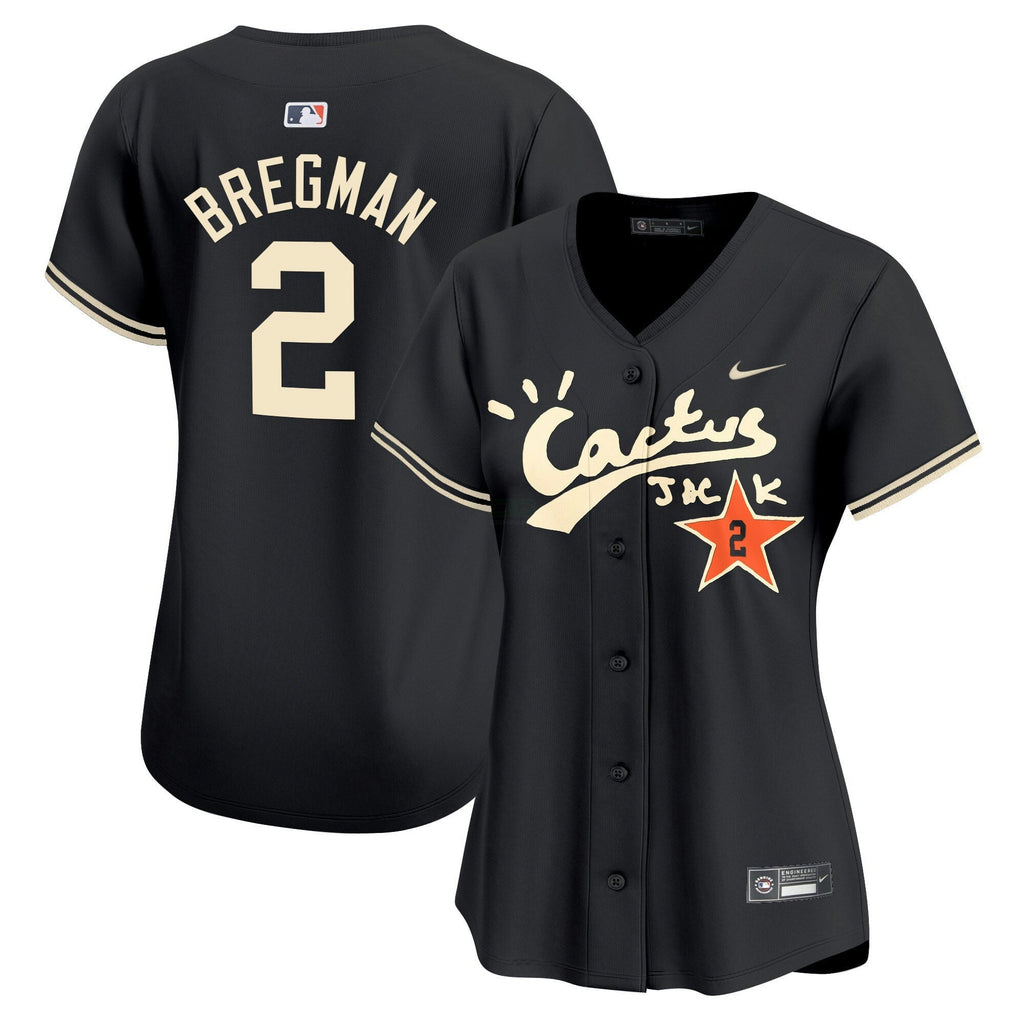 MLB Women’s Cactus Jack Vapor Premier Limited Jersey V2 – Stitched