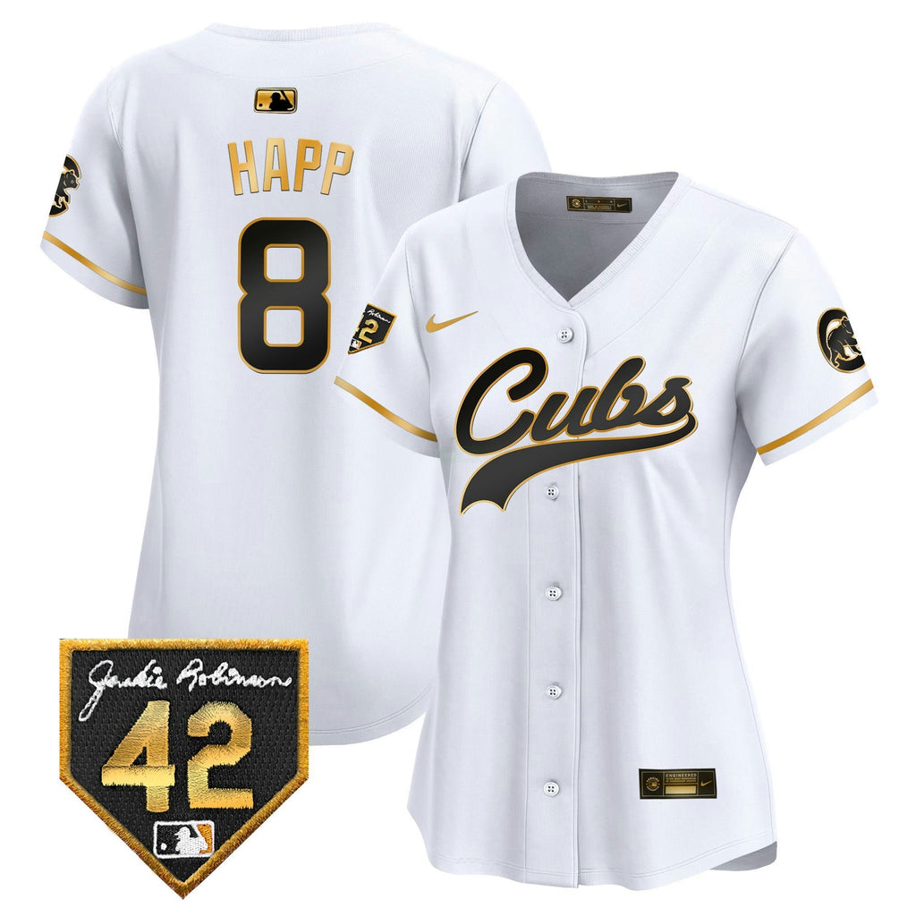MLB Women’s Chicago Jackie Robinson Patch Vapor Premier Limited Jersey