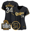 MLB Women’s Fernando Memorial & 2024 World Series Patch Vapor Premier Limited Jersey