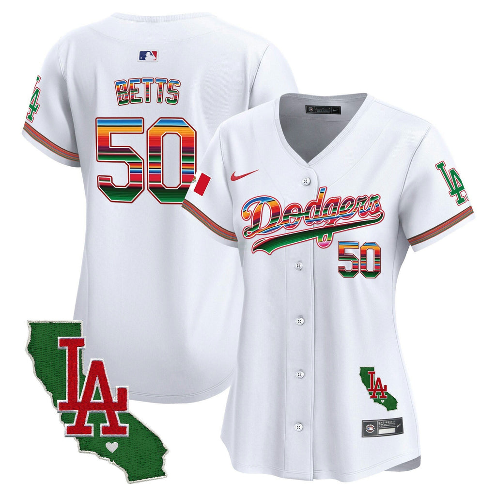 MLB Women’s Mexico California Patch Vapor Premier Limited Jersey V2