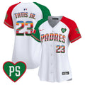MLB Women’s Mexico “For Peter” Patch Vapor Premier Limited Jersey