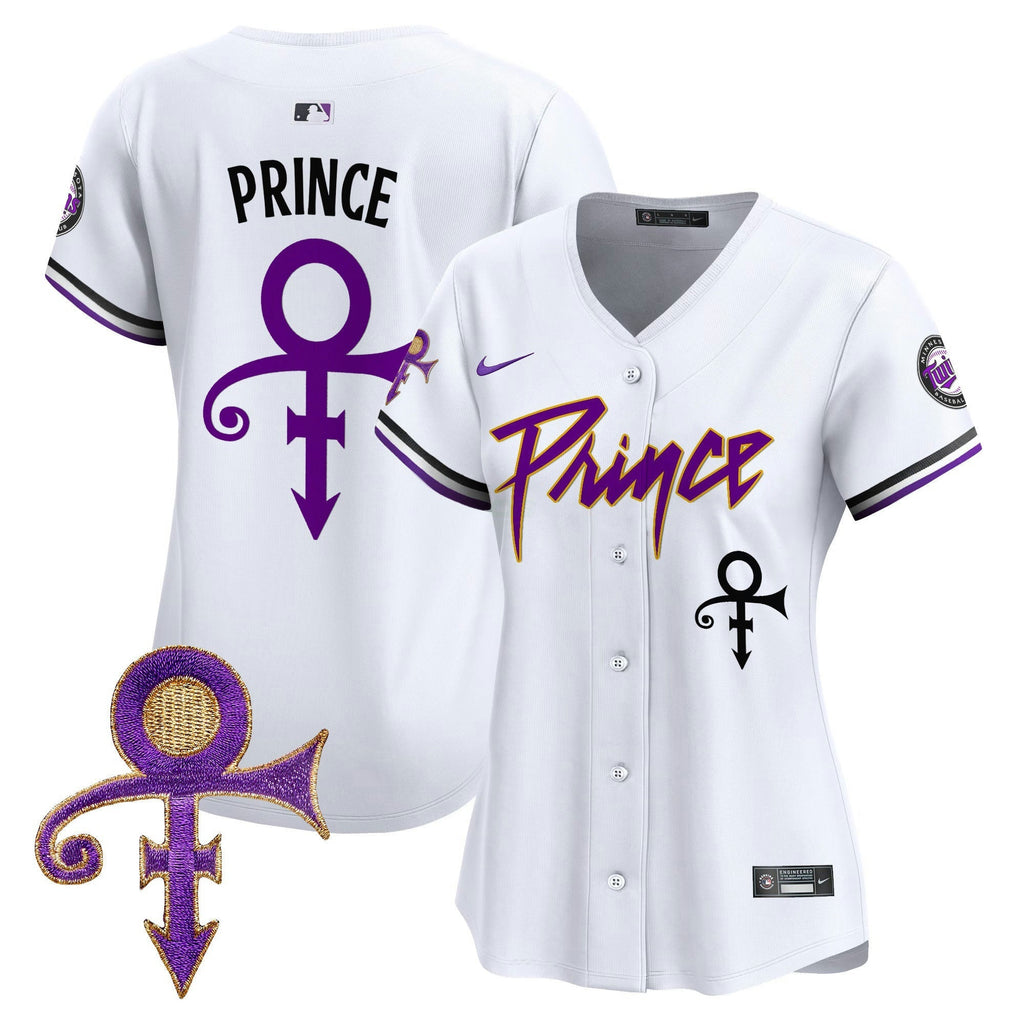 MLB Women’s Minnesota Prince Patch Vapor Premier Limited Jersey