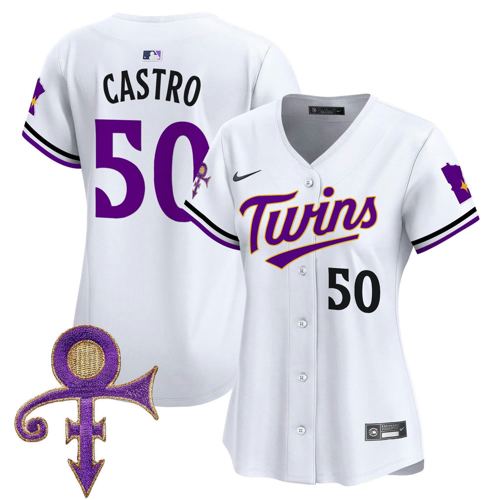 MLB Women’s Minnesota Prince Patch Vapor Premier Limited Jersey V3