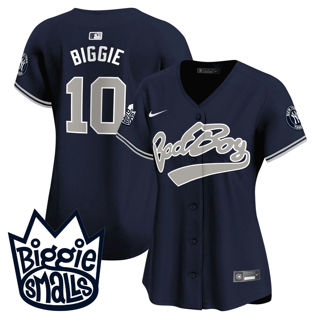 MLB Women’s New York Biggie Smalls Vapor Premier Limited Jersey