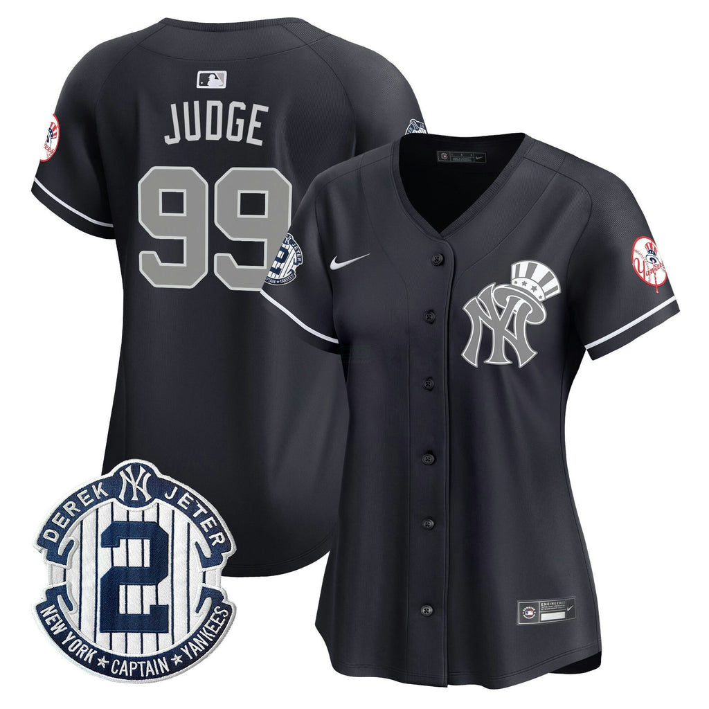 MLB Women’s New York Derek Jeter Patch Vapor Premier Limited Jersey V2