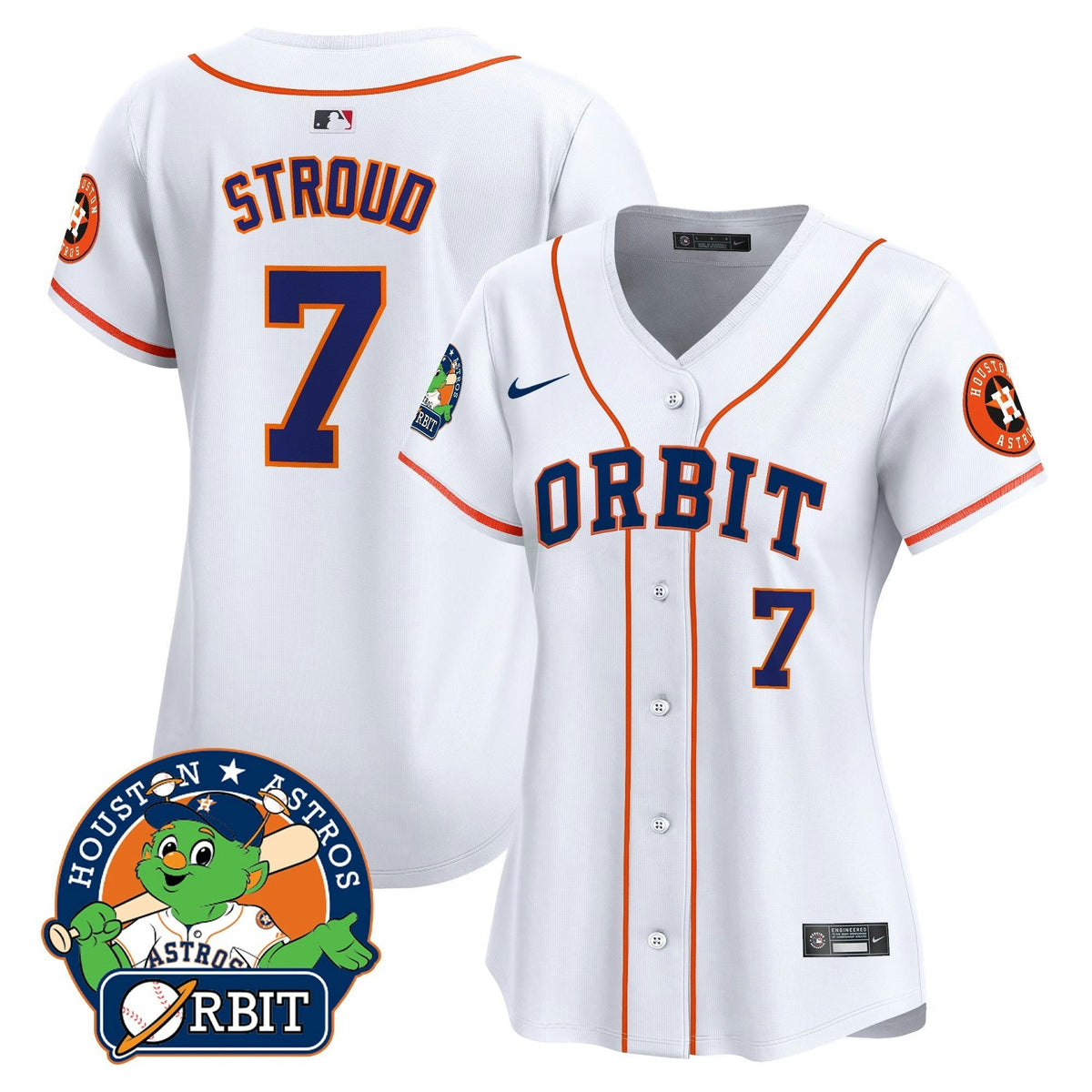 MLB Women’s Orbit Patch Vapor Premier Limited Jersey