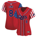MLB Women’s Tampa Bay 2025 Independence Day Vapor Premier Limited Jersey