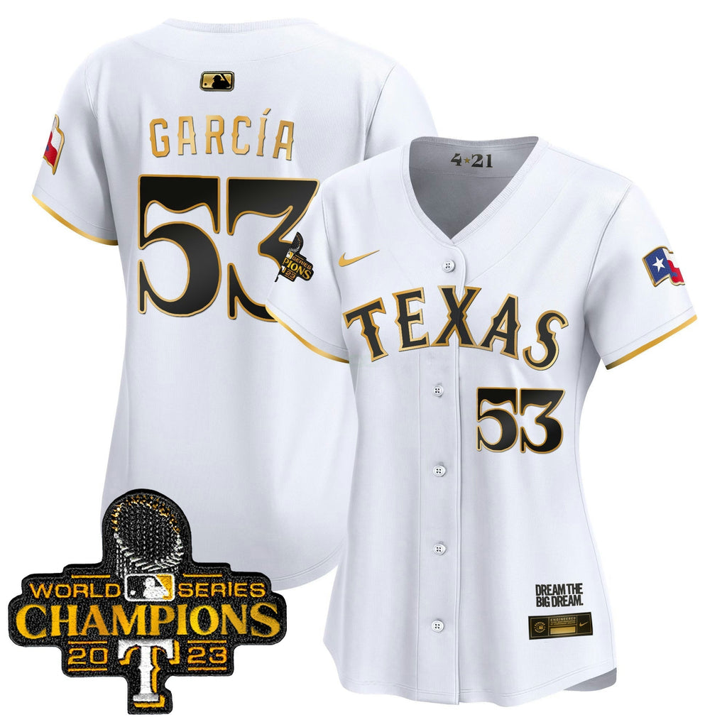 MLB Women’s Texas 2023 World Series Champions City Connect Vapor Premier Limited Jersey