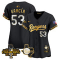 MLB Women’s Texas 2023 World Series Champions Gold Trim Vapor Premier Limited Jersey V2
