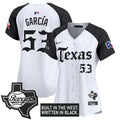 MLB Women’s Texas ‘Gothic Frontier Edition’ Vapor Premier Limited Jersey