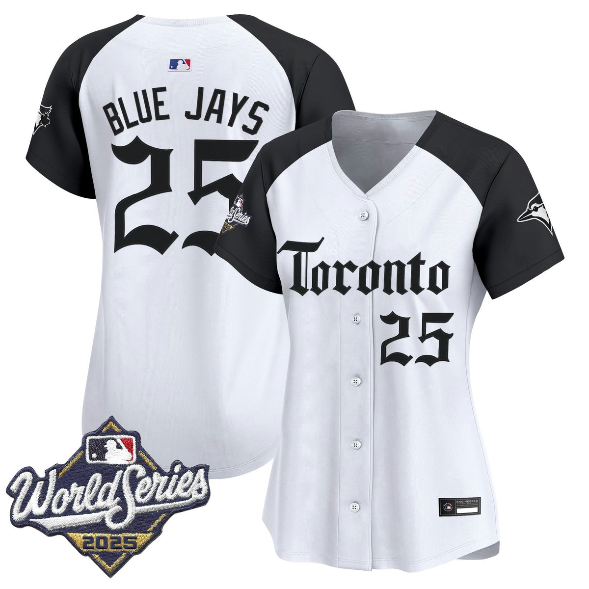 MLB Women’s Toronto 2025 World Series Vapor Premier Limited Jersey – Gothic North Edition