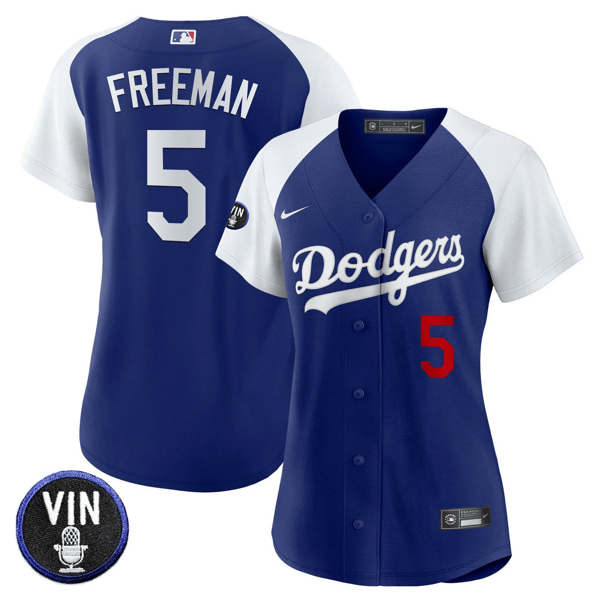 MLB Women’s Vin Scully Patch Jersey
