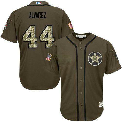 MLB Yordan Alvarez Houston Salute To Service Jersey - Flex Base